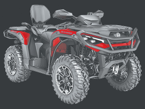 The new 850 and 1000R models offer greater horsepower, increased suspension travel and refined handling.