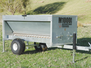 The practical benefits of Advantage Feeders newly released M1000HD model uses a three-way restriction system that offers supplements to animals, in small amounts, often.