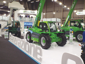 The latest addition to Merlo’s Generation Zero range – the TFe43.7.