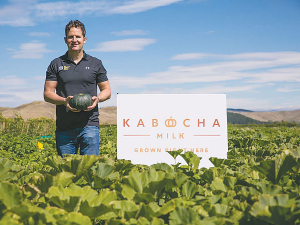 Kabochamilk co-creator and long-time Hawke’s Bay pumpkin grower Shane Newman.