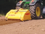 Kirpy rock crushers reduce rocks to rubble.