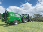The addition of another McHale Fusion Plus fixed chamber baler/wrapper combination will lift Hilltop Harvesting’s output this season.