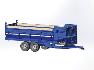 The ‘Titan Max’ wagon is designed to meet the needs of larger farms and herd sizes.