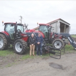 Phill Gill (left) and Ian Buckley, Goodacre Farm.