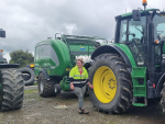 Irish woman Leanne Hartnett is doing her first season in New Zealand as a rural contractor and loving it.