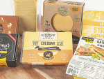 The dairy sector is frustrated by incorrect labelling and advertising of products like vegan cheddar. Photo Credit: Vegan Society of Aotearoa.