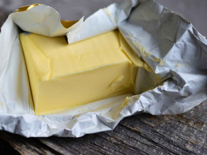 A reliance on supplementary feed has caused New Zealand butter to start to turn white. 