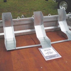 Bike stand for trailers