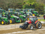 The total number of tractors sold last year topped 2.2 million units, marking an 8% decline compared to 2022, while revenue rose 2% to $57 billion.