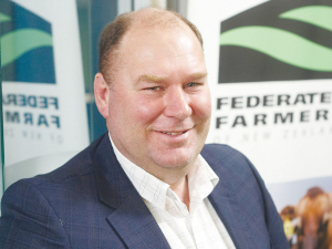 Federated Farmers national president Andrew Hoggard.