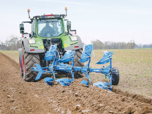 German cultivation specialists Lemken is working on an idea called the Carbon Farming Plough Concept.