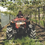 Tractors ease orchard’s disease management