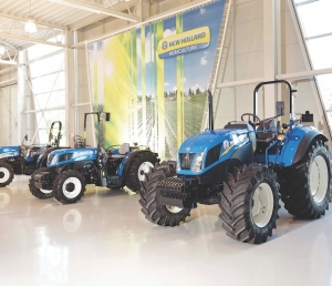 New welcome mats at global tractor plant