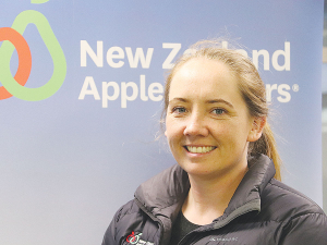 NZ Apples and Pears market access manager Danielle Adsett says apple trees that have survived the cyclone are blooming and looking good at this stage.