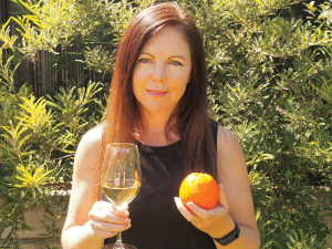 Kate Myers says the Percentage Daily Limit of a glass of New Zealand wine comes in at around 0.35%, which is comparable to a locally produced apple or orange.