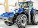 New Holland’s T7.270 Methane Power CNG (Compressed Natural Gas) tractor.