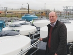 Stallion Plastics chief executive Grant Allen has tested the feeder on his dairy farm.