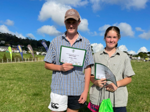 2022 Northern Junior Young Farmers of the Year Grady and Lottie Collis.