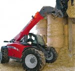 Telehandler sports farming-specific features