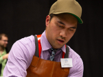 Pact Packaging Young Butcher of the Year winner Anton Rameka.