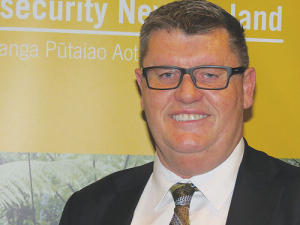 Roger Smith, new head of Biosecurity NZ.