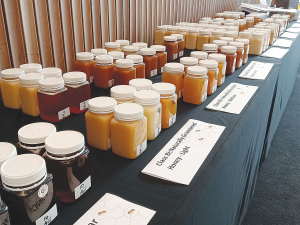The National Honey Competition featured products across a range of honey categories.