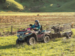 Data shows that quads, along with other farm vehicles, are often stolen when the keys are left in the ignition.