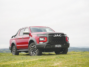 The latest offering in NZ’s ute market – Chinese-built JAC.