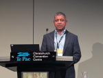 Southern Pastures executive chair Prem Maan at the recent Beef+Lamb Out The Gate 2026 event.