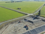 An aerial photo of the Hinds/Hekeao Managed Aquifer Recharge project.