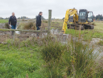 Work has begun on Dave Ashby’s Fernside dairy farm.