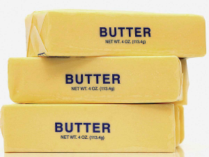 The average price of butter slipped 12% on the GDT last year.