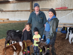 Farmers Alex and Joy van Vugt and their family livestream their farming to Fonterra teams in Asia.