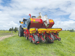 MF Agri’s Ben Ferguson says the Tempo does everything you need out of the box, including micro granular applications, precision planting and offering hydraulic downward pressure.