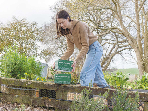 Jessica White says Cozy Crops makes the most out of their sheep and ensures that nothing they produce goes to waste.