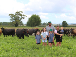 Josh and Emma Crawford encourage young people to consider a future in farming as a great lifestyle.