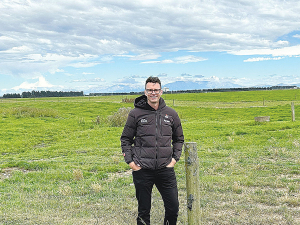 Synlait’s director on-farm excellence Charles Fergusson.