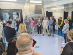 Canterbury Growers Society members visit AgResearch’s new glasshouse research facility at Lincoln.