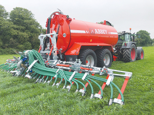 The use of slurry applicators such as the Abbey Dribble Bar or Trailing Shoe is one of the biggest opportunities to capitalise on precision nutrient application.