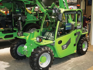 Merlo showcased its Hypercompact Concept telehandler at the recent Agritechnica event in Germany.